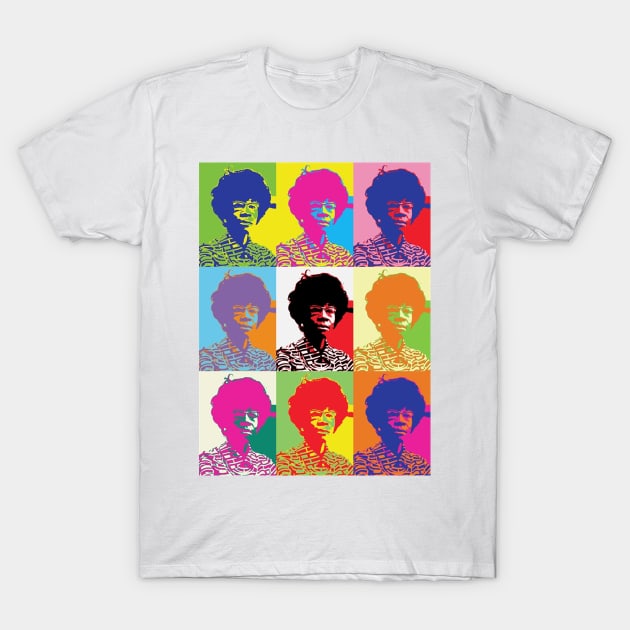 Shirley Chisholm T-Shirt by skittlemypony